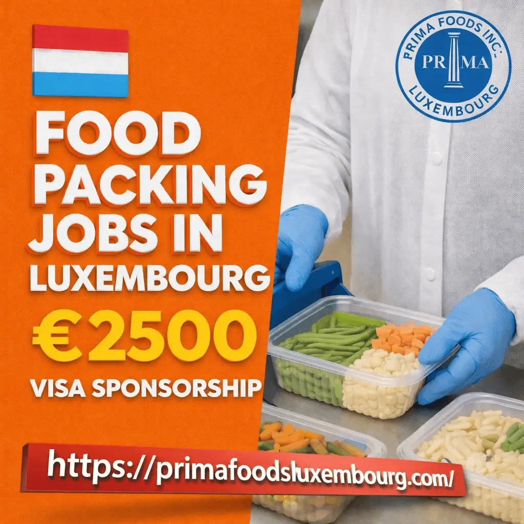 Food Packing Jobs in Luxembourg
