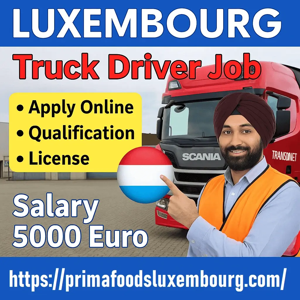 Truck Driver Jobs in Luxembourg