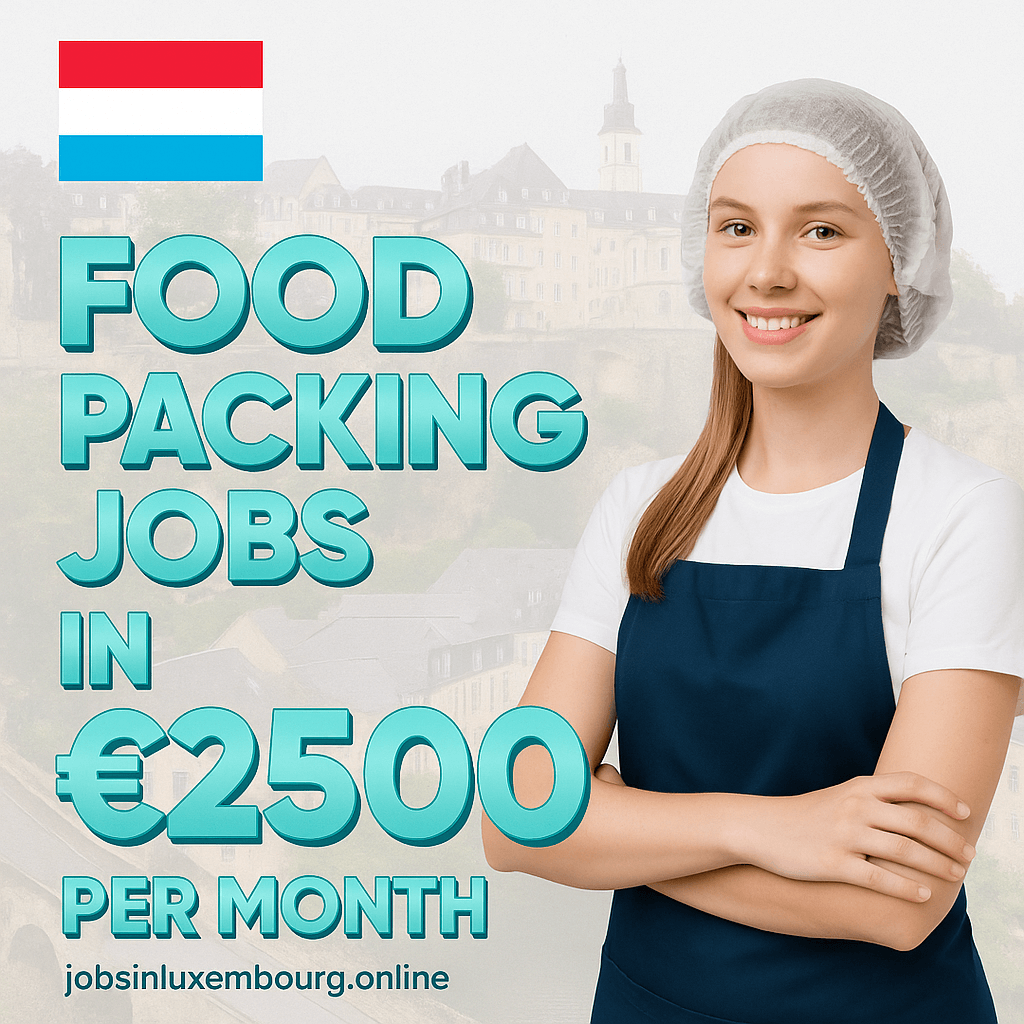 food packing job in Luxembourg