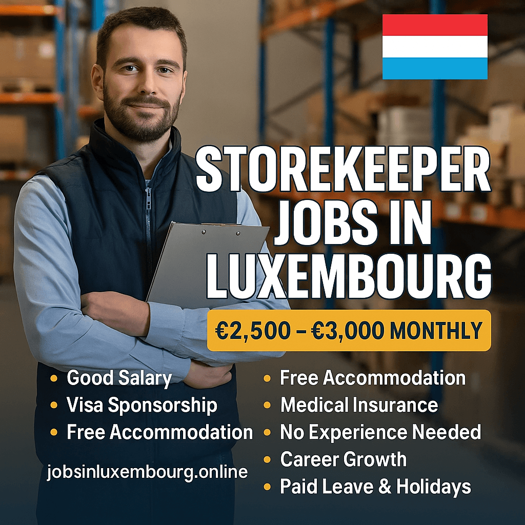 Storekeeper Jobs in Luxembourg